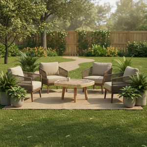 Mesa de Centro de Madera de Suar Sólida, Natural, Orgánica, Moderna, Duradera, Tallada a Mano, de Lujo, para Sala de Estar, Sostenible - Product Image 6