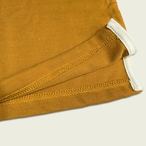 Polo décontracté à manches courtes pour couple, style japonais simple, 240 grammes, avec épaules contrastées géométriques, pour homme, printemps-été - Product Image 4