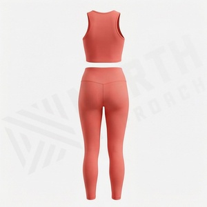 Leggings Deportivos Sin Costuras para Yoga, con Logotipo Personalizado, Elásticos, para Gimnasio, Entrenamiento, Ejercicio, Ropa Deportiva para Mujer - Product Image 2