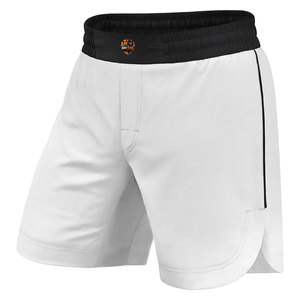 Shorts de combat légers en polyester/coton pour l'entraînement de MMA, Muay Thai, boxe, tissu extensible respirant, confortable, séchage rapide - Product Image 3