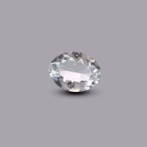 Premium 4.55 Carat Natural Sky Blue Aquamarine Oval Cabochon Loose Gemstone - Product Image 1