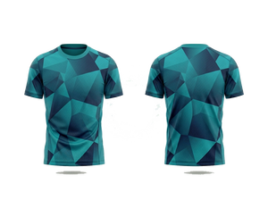 เสื้อกีฬาแขนสั้นสีพื้นระบายอากาศได้ดี ปรับแต่งได้ตามต้องการ พร้อมโลโก้สั่งทำ วัสดุโพลีเอสเตอร์ 100% - Product Image 3