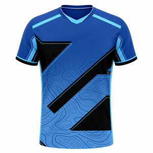 Conjuntos de Camisetas de Tenis y Pádel con Cuello en V, Sublimación Completa Personalizada, Manga Corta, Ecológicas, Ajuste Atlético, Secado Rápido, Uniforme Deportivo - Product Image 5