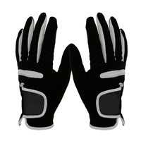 Gants de golf en cuir véritable de haute qualité, accessoires d'usine de golf d'Indonésie, adhérence douce, multicolores, gants de sport multicolores