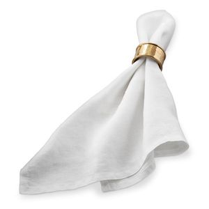 Anneau de serviette en laiton moderne 4,5 cm, décoration de table durable, utilisation pour mariage - Product Image 6