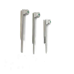 Juego de Laringoscopio Miller con Acabado Pulido Espejo, Duradero, con Fibra Óptica, Seis Hojas Miller, de SurgiRight - Product Image 3