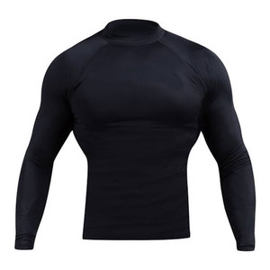 <b>Men</b> Performance <b>Compression</b> Top Stretch Rash guard <b>Shirt</b> <b>for</b> Martial Arts Training and Beach Wear - Product Image 1