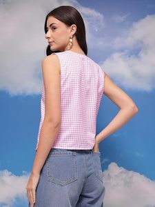 Camisa de playa para mujer con botones, ligera y fresca, para vacaciones de verano, ropa informal - Product Image 3