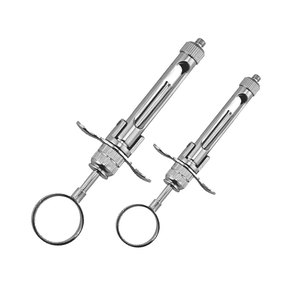 Seringue dentaire manuelle en acier inoxydable pour usage hospitalier, conception précise, utilisation fluide, contrôle facile, réutilisable - Product Image 1