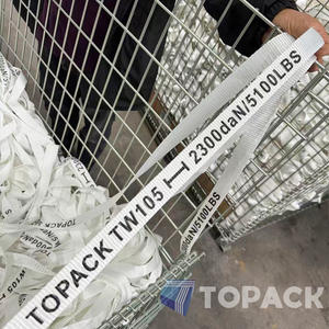 Cinghia di Fissaggio in Poliestere con Logo Personalizzato, 32 35 40 50mm, Cinghia Resistente da 2 Pollici per Imballaggio Pallet e Fissaggio Carichi - Product Image 5