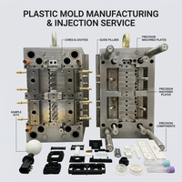 Moule d'injection plastique sur mesure de haute précision 0,002 mm certifié ISO9001:2015, fabrication taïwanaise Yamazaki, pour dispositifs médicaux