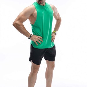 Camiseta sin Mangas para Hombre, Lavada con Ácido, Personalizada, de Algodón de Primera Calidad, Estilo Casual de Verano - Product Image 2
