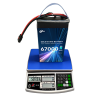 Batería de Iones de Litio NMC Semisólida de 320 Wh/kg, 6S, 18000 mAh, 25000 mAh, 33000 mAh, 46000 mAh, 50000 mAh, 55000 mAh, 67000 mAh para Drones UAV