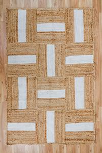 Handwoven Braided Jute Lattice Rug Wholesale for Living Room Bedroom Hotel Home Decor - Product Image 3