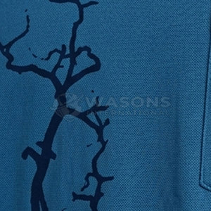 เสื้อยืดไหมพรมพิมพ์ลายขนาดใหญ่ ดีไซน์กราฟิกสะดุดตา ทรงหลวม ระบายอากาศได้ดี แห้งเร็ว สไตล์สตรีทแวร์ลำลองสำหรับผู้ชาย - Product Image 4