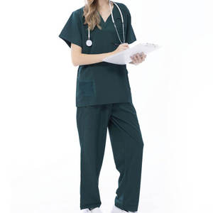 Ensemble de blouses médicales en tissu doux, respirant, coupe confortable, idéal pour le travail en milieu hospitalier, clinique, infirmier et usage quotidien - Product Image 1