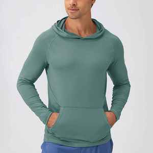 Survêtement de jogging unisexe en polyester de haute qualité, avec sweat à capuche entièrement zippé, coupe-vent, respirant, personnalisable avec logo, pour la course et le sport - Product Image 3