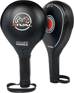 Pagaie de frappe de boxe Muay Thai personnalisée avec mousse EVA et cuir microfibre, couleur et logo personnalisables pour l'entraînement aux arts martiaux - Product Image 1