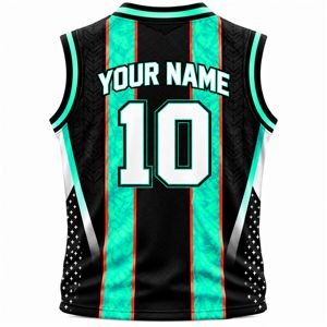 Uniformes de basket-ball personnalisés en gros, maillots et shorts d'équipe, séchage rapide, respirant, en mesh, impression par sublimation personnalisée, faible MOQ - Product Image 3
