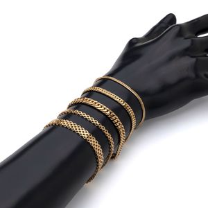 Bracelet chaîne cubaine en or massif 18 carats du Japon, bijoux à coupe diamant, véritable chaîne à maillons en or jaune 18 carats pour hommes et femmes - Product Image 2