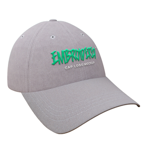 Casquettes de baseball décontractées sportives d'été en toile 100% coton avec broderie 3D, logo personnalisé, fabriquées au Bangladesh - Product Image 3