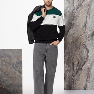 เสื้อสเวตเชิ้ตผู้ชายผลิตจากโรงงาน ขายส่ง MOQ ต่ำ น้ำหนักเบา ราคาดีที่สุด เสื้อสเวตเชิ้ตผ้าฝ้ายผู้ชาย - Product Image 3