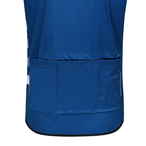 Gilet de vélo unisexe personnalisé en maille 100% polyester, léger, respirant, coupe-vent, imperméable et réfléchissant - Product Image 4