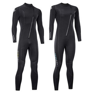 Traje de Neopreno Premium de Manga Larga con Cremallera, Color Sólido, para Natación, Buceo y Surf, Anti-UV, Transpirable, Resistente al Viento y Antibacteriano - Product Image 1