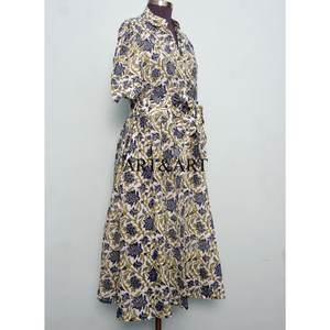 <b>Women's</b> <b>dress</b> Girls Sweet Natural Casual <b>Dresses</b> Elegant Floral Print V-Neck Midi Length Ready-Made Office casual wear - Product Image 5