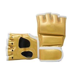 ถุงมือชกมวย MMA สำหรับผู้ใหญ่และเด็ก แบบครึ่งนิ้ว วัสดุ PU สำหรับเทควันโด มวยไทย และฝึกซ้อมกับกระสอบทราย - Product Image 5