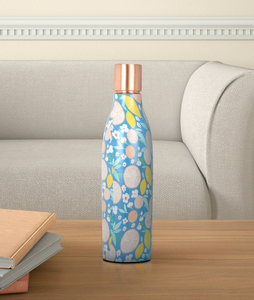 Enamel Printed <b>Copper</b> <b>Water</b> <b>Bottle</b> Best Design Custom Printed High Quality 500ml Pure <b>Copper</b> <b>Bottle</b> Lowest Price - Product Image 1