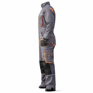 Ropa de Trabajo de Algodón Personalizada, Uniforme de Seguridad Industrial, Overol Duradero Antiestático, Ropa Protectora con Múltiples Bolsillos - Product Image 4