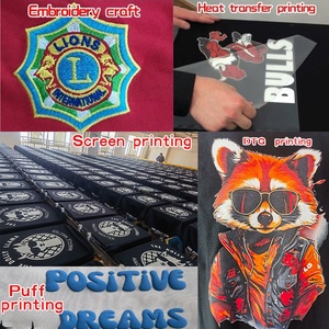 เสื้อยืดโอเวอร์ไซส์ผู้ชาย พิมพ์ลายโลโก้ ไซส์พลัส บิ๊กแอนด์ทอลล์ ผ้าฝ้าย 100% ทรงหลวมสำหรับผู้ชาย พิมพ์ลาย - Product Image 4
