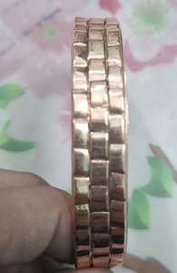 Solid 99.9% Pure <b>Copper</b> Biomagnetic Jewelry Women’s Fashion Magnetic Bracelet <b>Bangle</b> Charm - Product Image 2