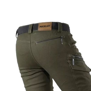 Pantalones Vaqueros de Mezclilla para Motociclismo, Personalizables, de Alta Gama, para Hombre, Estilo Jogger - Product Image 4