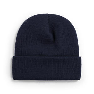 Bonnet personnalisé en acrylique léger avec bord côtelé pour la vente en gros – Fabricant de tricots sur mesure pour les marques de vêtements américaines - Product Image 3