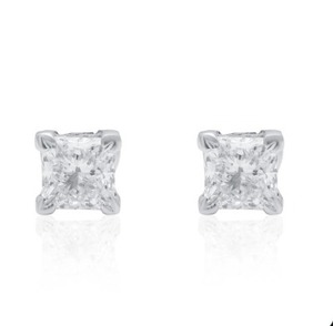 Pendientes de Diamantes de Oro de Lujo para Mujer, Piedras Redondas Brillantes Naturales, Joyería Elegante para Bodas y Fiestas - Product Image 1