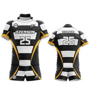 Premium Rugby League Shirt Men’s Sportswear Jersey with Durable Fabric and Stylish V Shape Design Pattern - Product Image 5