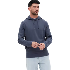 เสื้อฮู้ดผ้าฟลีซเนื้อนุ่มคุณภาพสูง 100% ผ้าฝ้าย สำหรับผู้ชาย ระบายอากาศได้ดีและแห้งเร็ว เหมาะสำหรับฤดูใบไม้ร่วง - Product Image 1