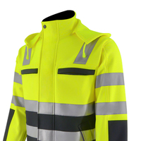 Veste de travail de sécurité pour hommes, vêtements de travail personnalisés avec logo, couleur haute visibilité, protection contre les radiations, respirante, réfléchissante, grande taille