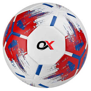 ลูกฟุตบอลคุณภาพสูงขนาดมาตรฐานเบอร์ 5 จาก Oxva Industries ผลิตจาก PVC น้ำหนักเบา ทนทาน เย็บด้วยมือ สำหรับขายส่ง - Product Image 1