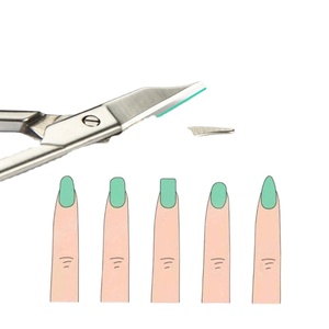 Tijeras para cutículas de manicura avanzada al mejor precio, hoja curva afilada de acero inoxidable de alta calidad, instrumento de belleza duradero - Product Image 6