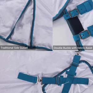 ผ้าห่มม้าราคาประหยัด สั่งทำโลโก้ได้ ขายดี คุณภาพสูง ผ้าห่มม้าโพลีเอสเตอร์ผสมคอตตอนขนแกะ มีจำหน่าย - Product Image 4