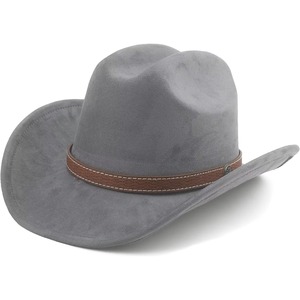 Southwestern Cowboy <b>Hat</b> Wool Felt Wide Brim Cattleman Crown Feather Beaded <b>Band</b> Western <b>Hat</b> - Product Image 5