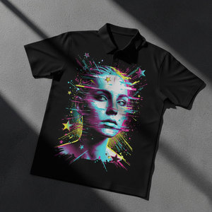 Polo personnalisé pour homme avec impression DTF – Graphiques durables par transfert thermique pour uniformes de petites entreprises et vêtements d'équipe sur mesure - Product Image 1