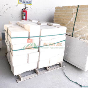 Bloc de marbre blanc poli pour escaliers et revêtements muraux, pierre naturelle vietnamienne de qualité supérieure, grossiste An Son SJC - Product Image 5