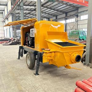Diesel High Quality Concrete Pump High Efficiency Concrete Trailer Pump for <b>Construction</b> Small Concrete Pump <b>Machine</b> Cheap price - Product Image 1