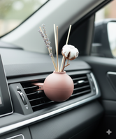 Diffuseur de parfum solide coréen Moon Jar |   Diffuseur d'arômes en céramique avec 15-30% d'ingrédients actifs |   Fabriqué en Corée pour une utilisation à la maison et en voiture
