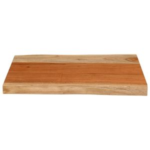 Plateau de table en bois d'acacia massif brun durable, petite table d'extérieur - Product Image 3