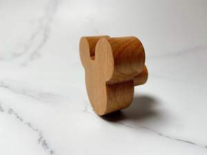 Tiradores de Madera Ecológicos para Muebles, Estilo Dibujos Animados para Niños, Aptos para Horno - Product Image 4